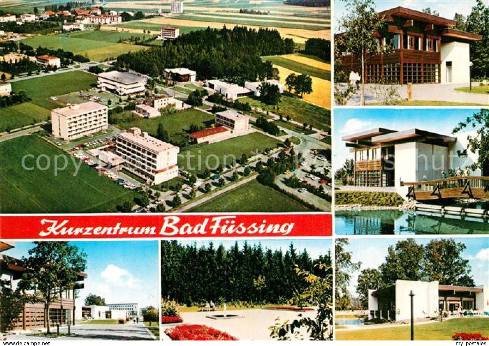 72948814 Bad Fuessing Fliegeraufnahme Kurzentrum Kuranlagen Aigen - Bad Fuessing