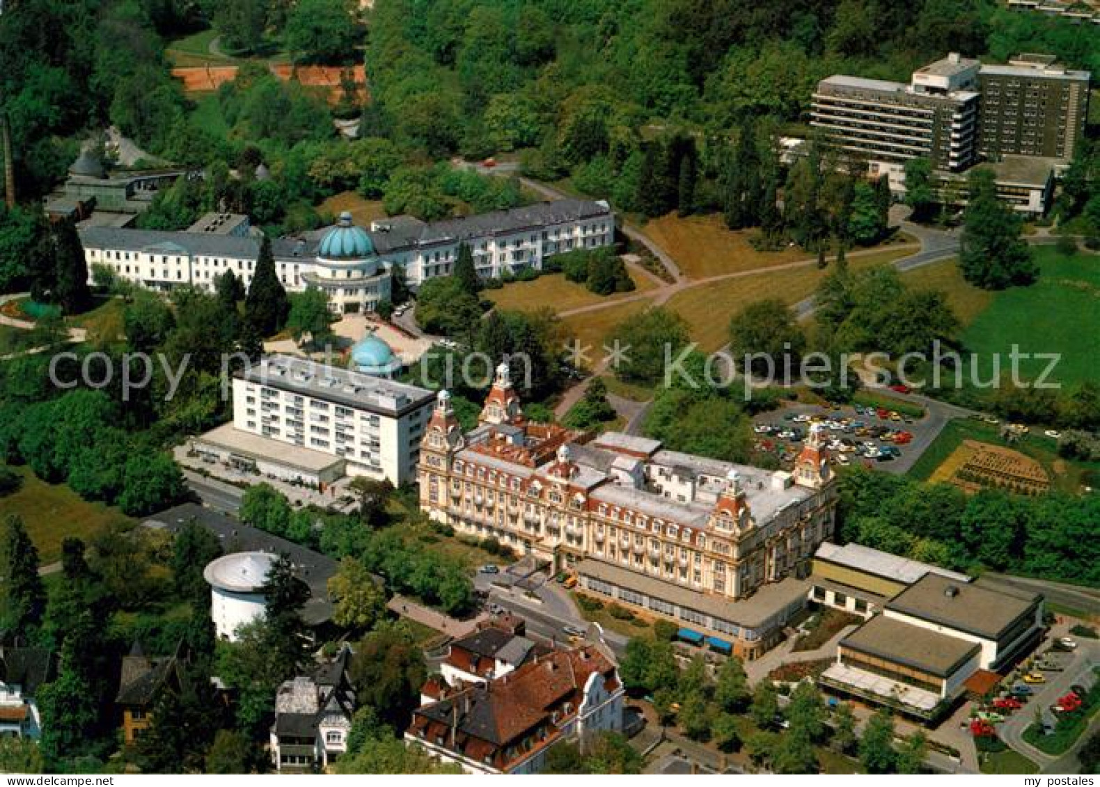 72948794 Bad Wildungen Fuerstenhof Badehotel Herz Kreislauf Klinik Fliegeraufnah - Bad Wildungen