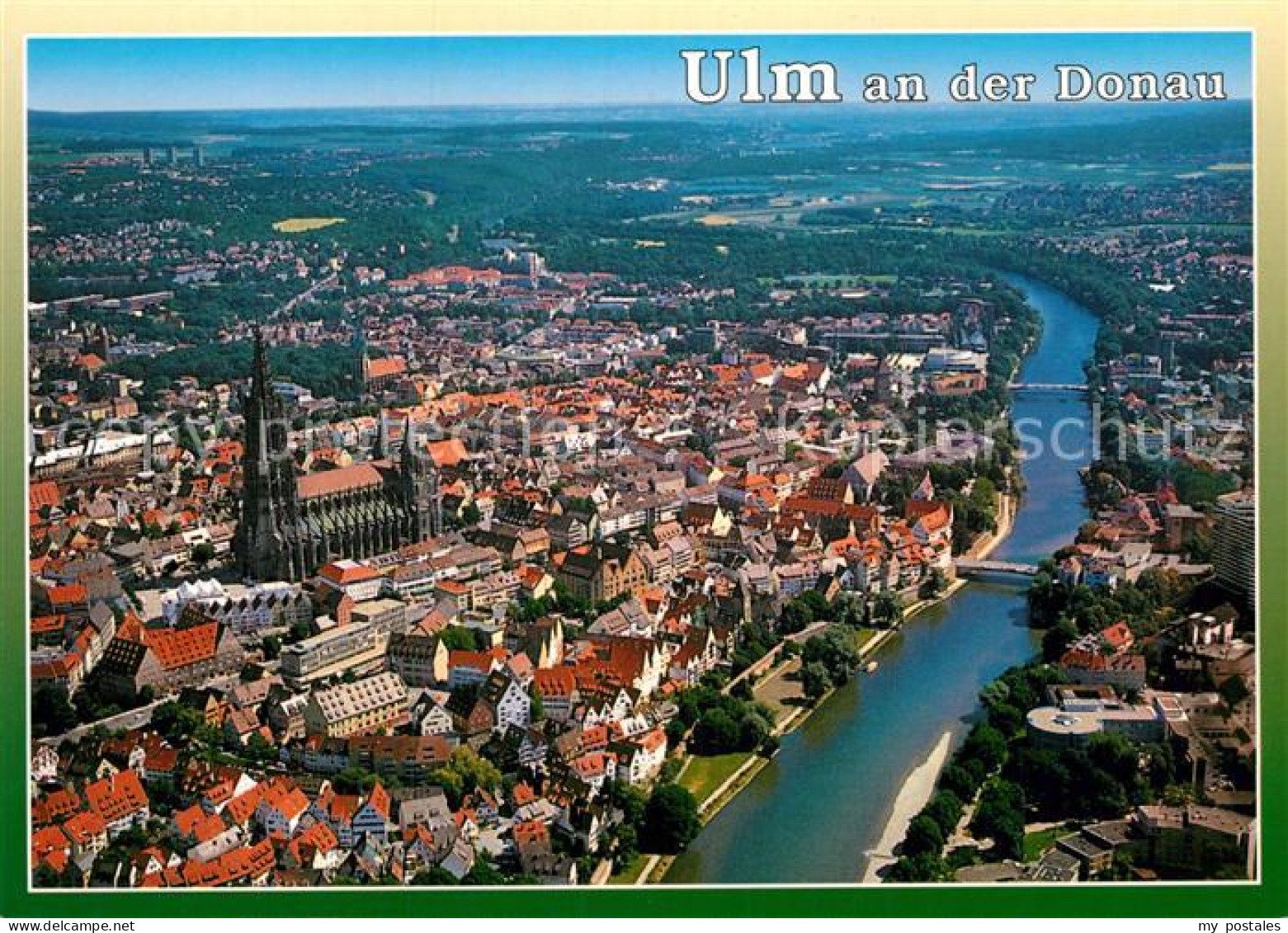 72948555 Ulm Donau Fliegeraufnahme Ulm - Ulm