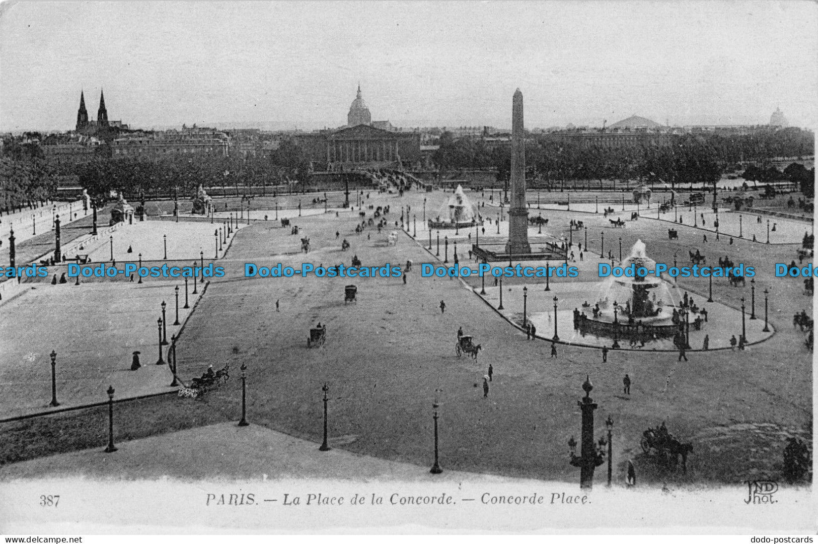R086532 Paris. La Place De La Concorde. Concorde Place. ND Phot. Neurdein Freres - World
