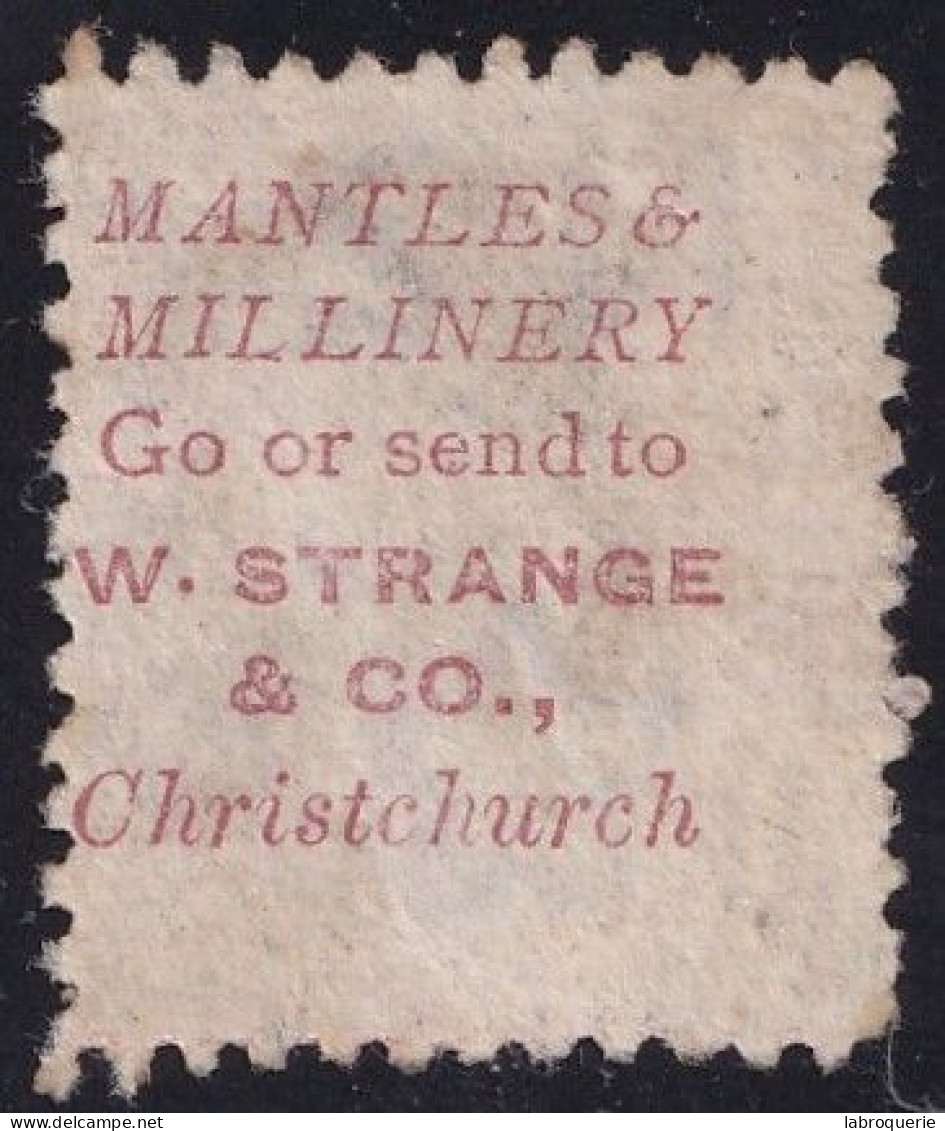 NEW-Z. - PUBLICITÉ - ADVERTISING - MANTLES & MILLINERY - Used Stamps