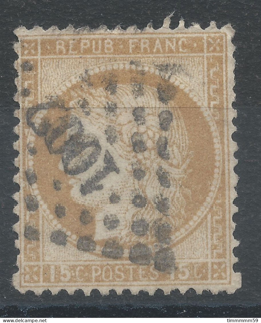 Lot N°83400   N°55, Oblitéré PC Du GC 1002 Cherbourg, Manche (48) - 1871-1875 Ceres