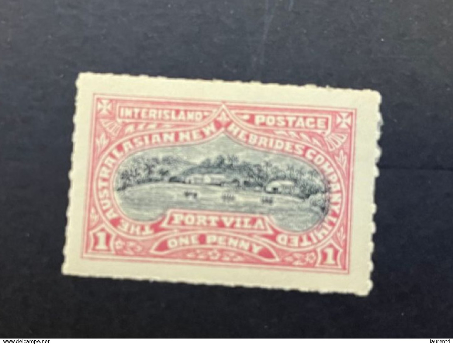 11-5-2024 (stamp) Used - New Hebrides / Nouvelle Hébrides - 1 Value (very Old Stamp) - Vanuatu (1980-...)