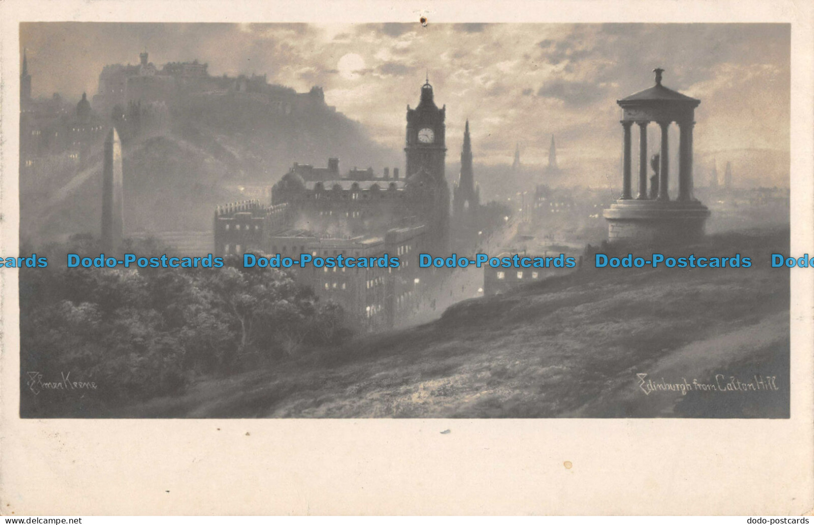 R086547 Edinburgh From Calton Hill. Chic Series. Charles Worcester - World