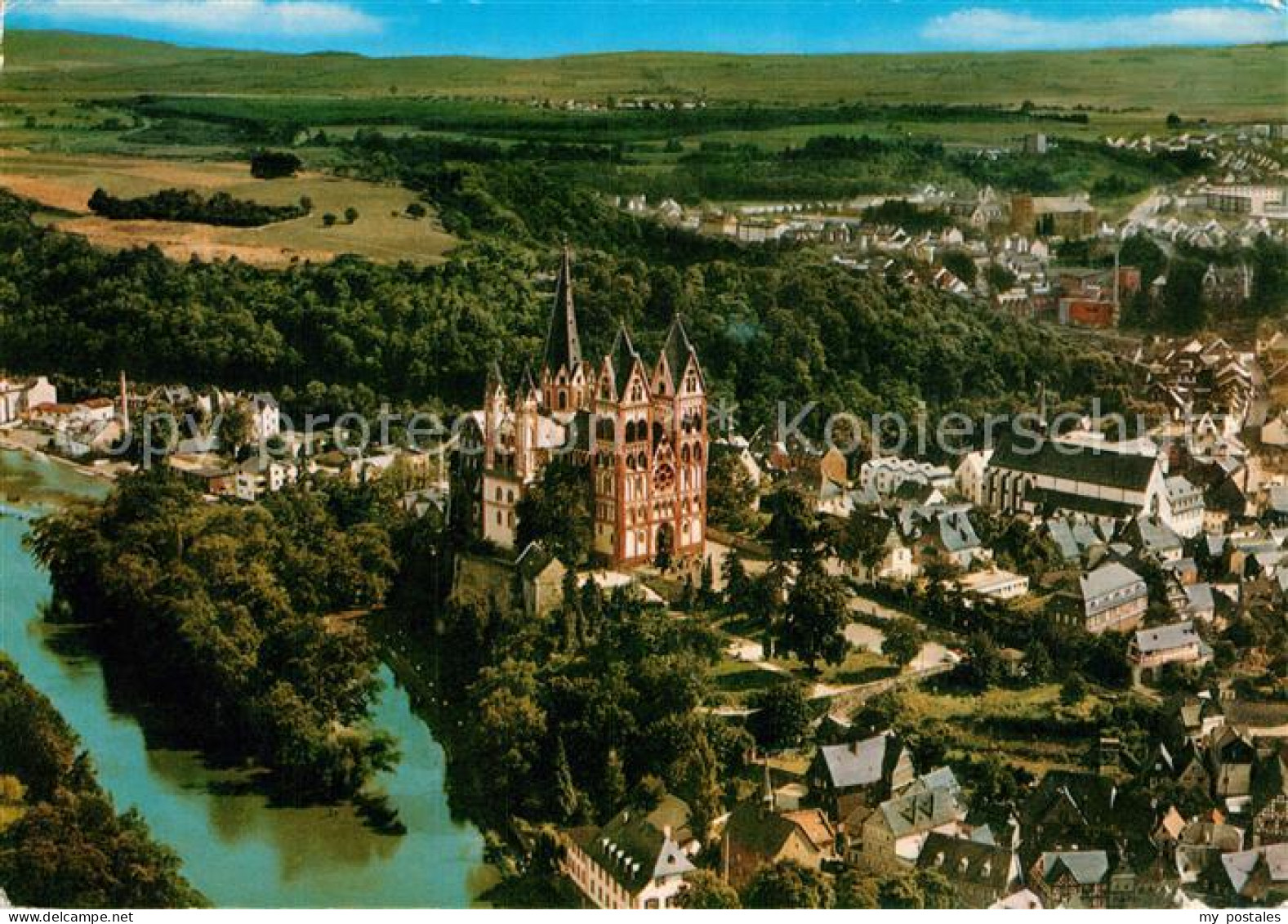 72948409 Limburg Lahn Fliegeraufnahme Dom Ahlbach - Limburg