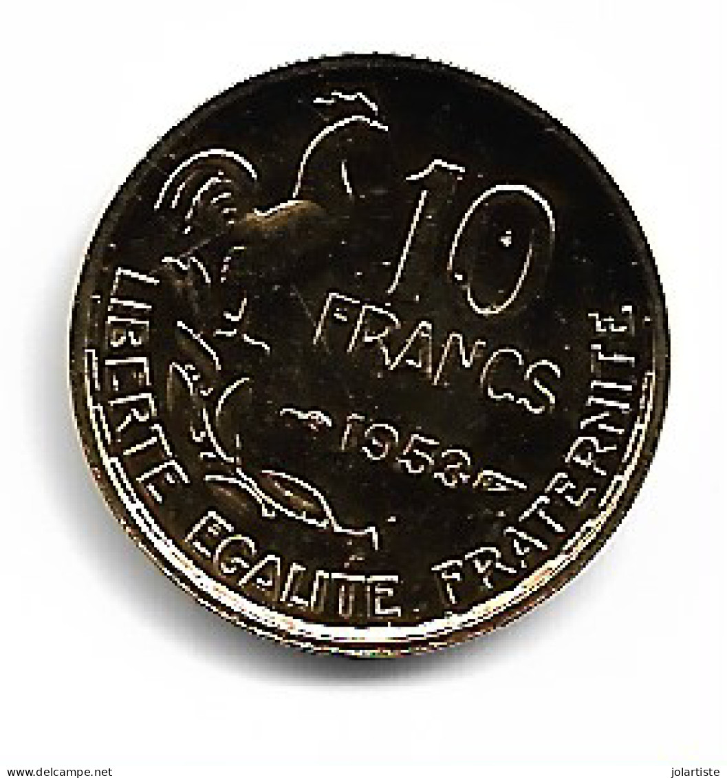 2 Monnaies France 10 Francs  1953 Et 1957  Sup Plat 1 N0174 - 10 Centimes