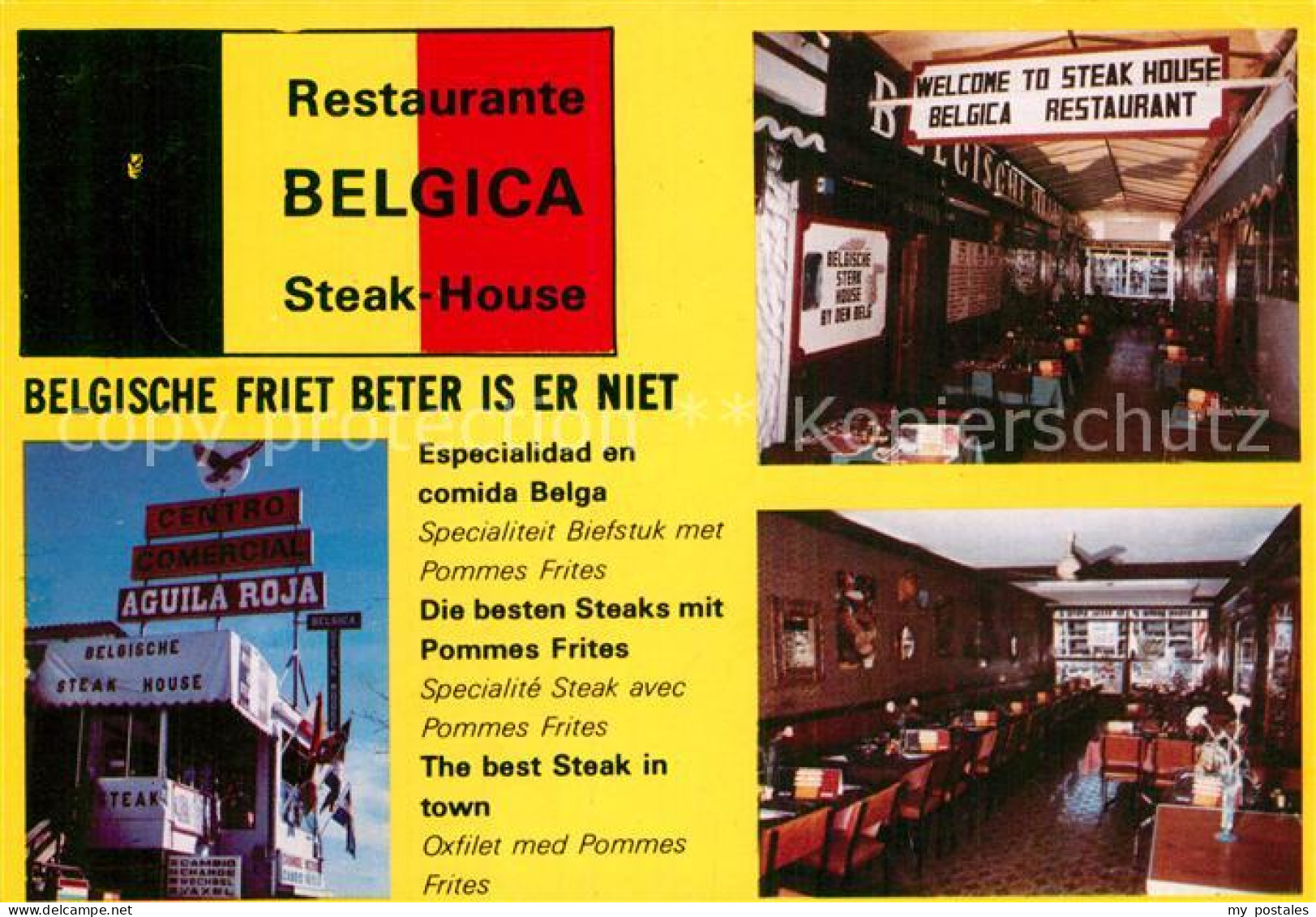 72947453 Playa Del Ingles Restaurante Belgica Steak House Gastraeume Playa Del I - Other & Unclassified