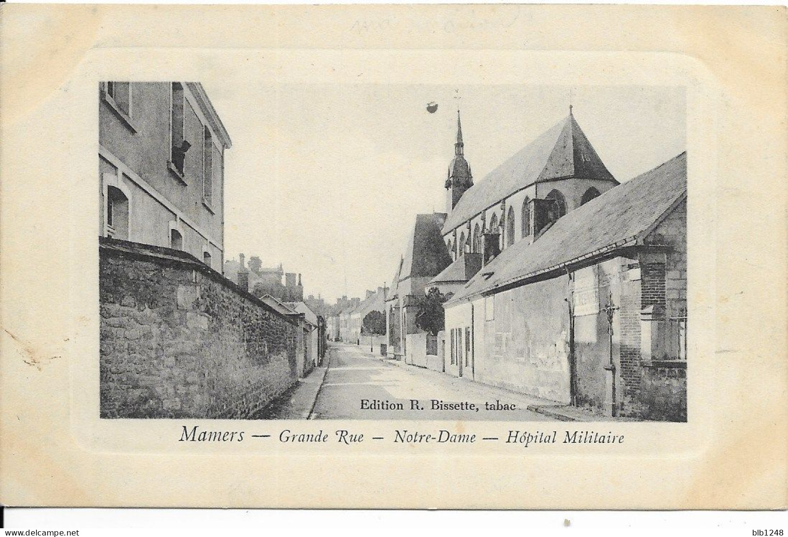 [72] Sarthe > Mamers Grande Rue Notre Dame Hopital Militaire - Mamers