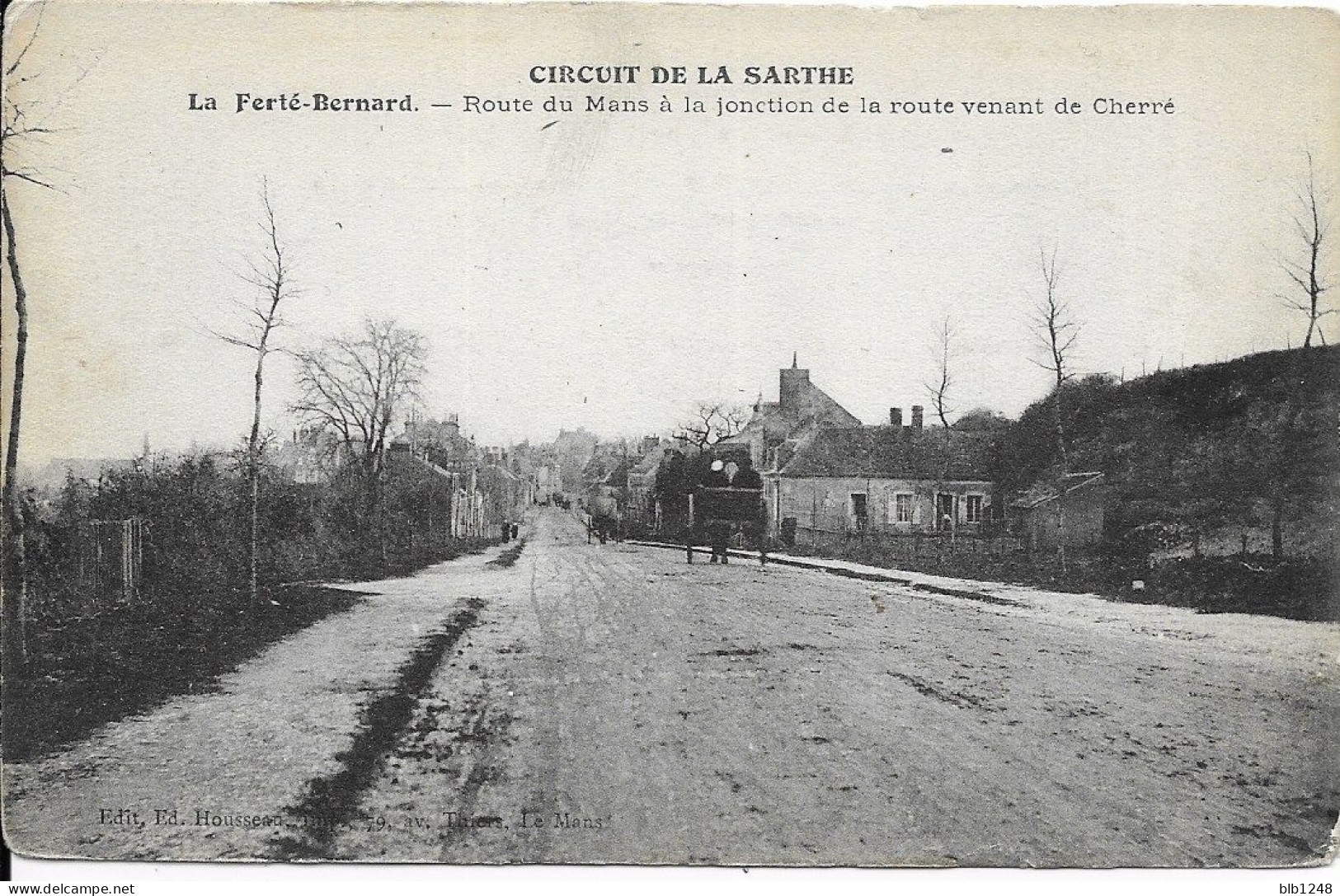 [72] Sarthe > La Ferte Bernard Circuit De La Sarthe Route Du Mans à La Jonction De La Route Venant Dfe Cherré - La Ferte Bernard