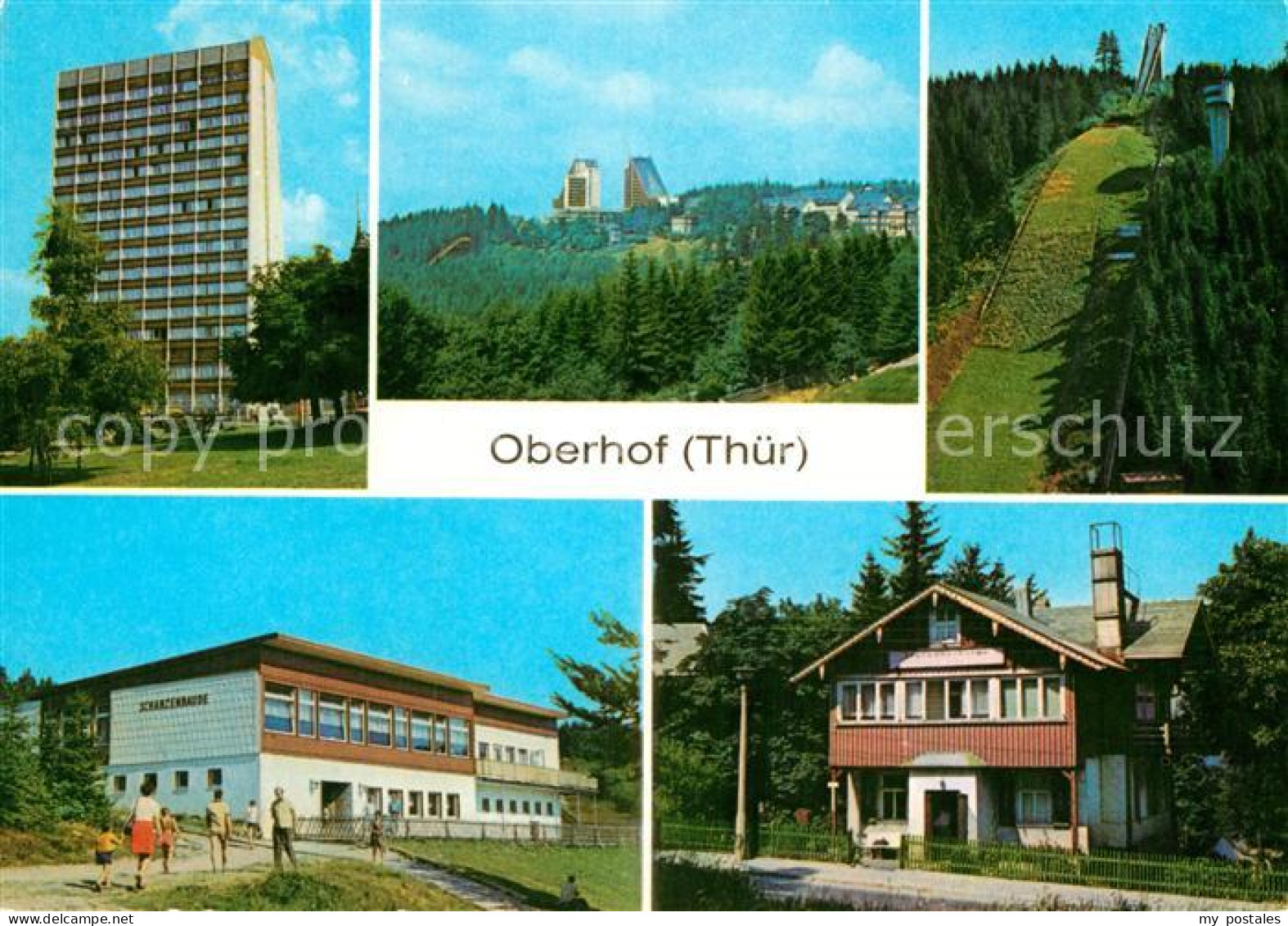 72947281 Oberhof Thueringen FDGB Erholungsheim Rennsteig Interhotel Panorama Sch - Oberhof