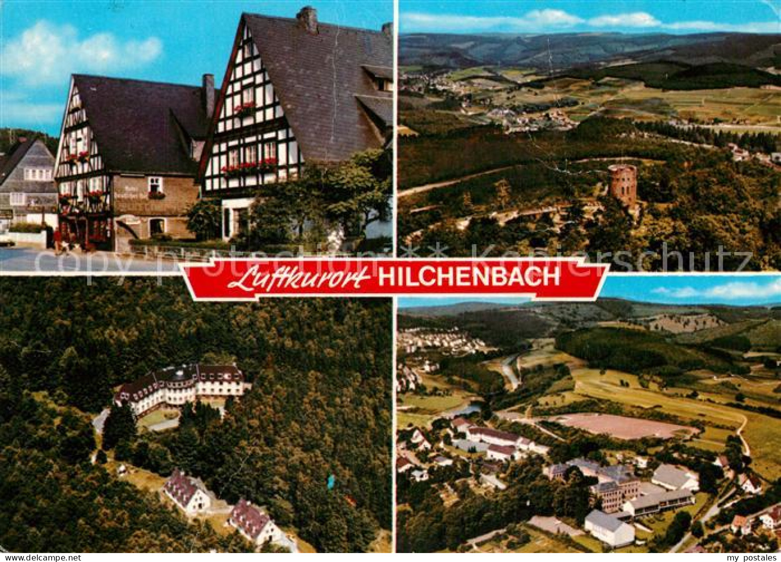 72947207 Hilchenbach Siegerland Hotel Deutscher Hof Ruine-Ginsburg Richard-Marti - Hilchenbach