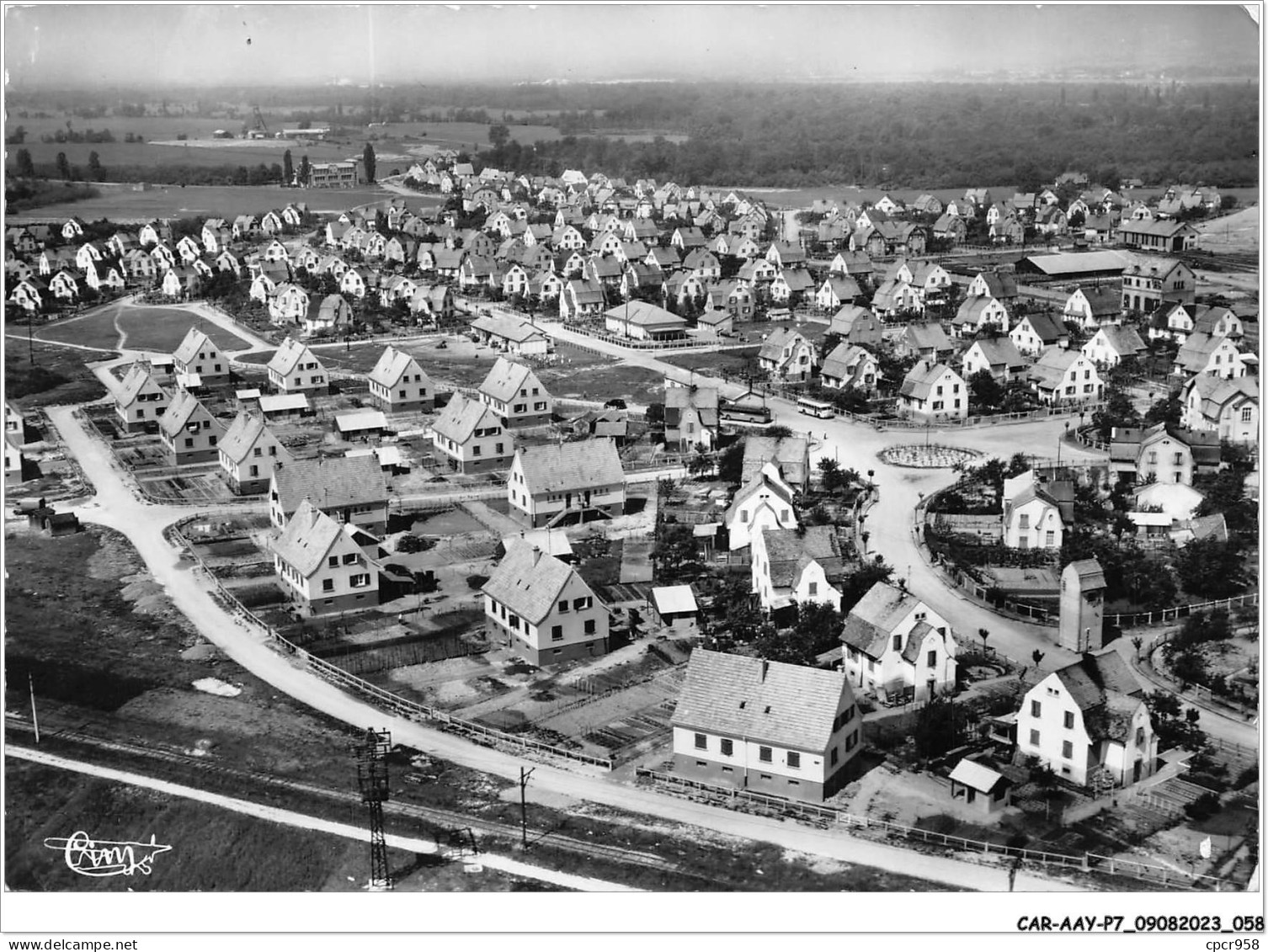 CAR-AAYP7-68-0487 - ENSISHEIM - Cite Sainte-Therese - Vue Aerienne - Other & Unclassified