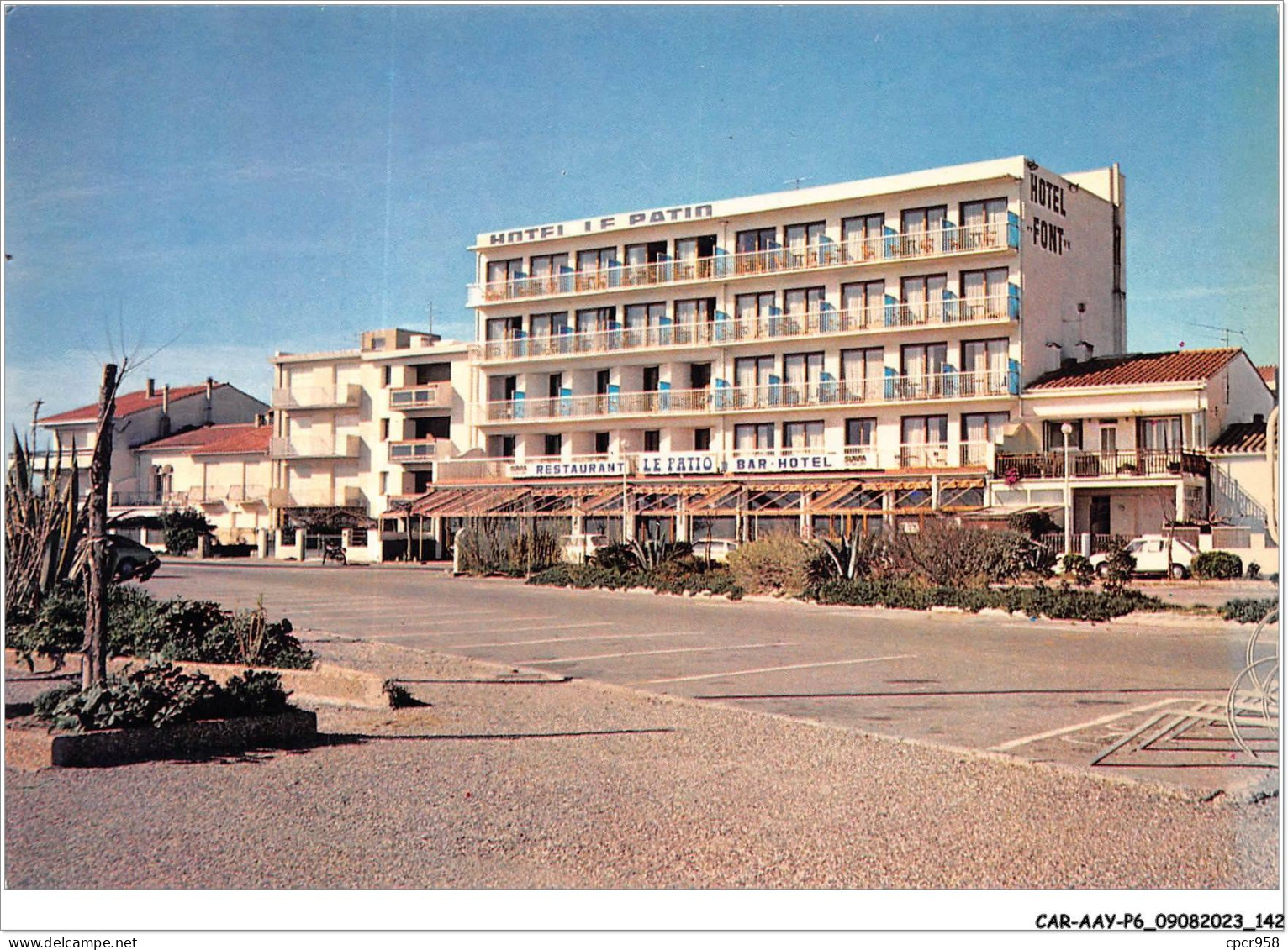 CAR-AAYP6-66-0446 - CANET-PLAG En Roussillon - Hotel-restaurant Font - LE PATIO - Canet Plage