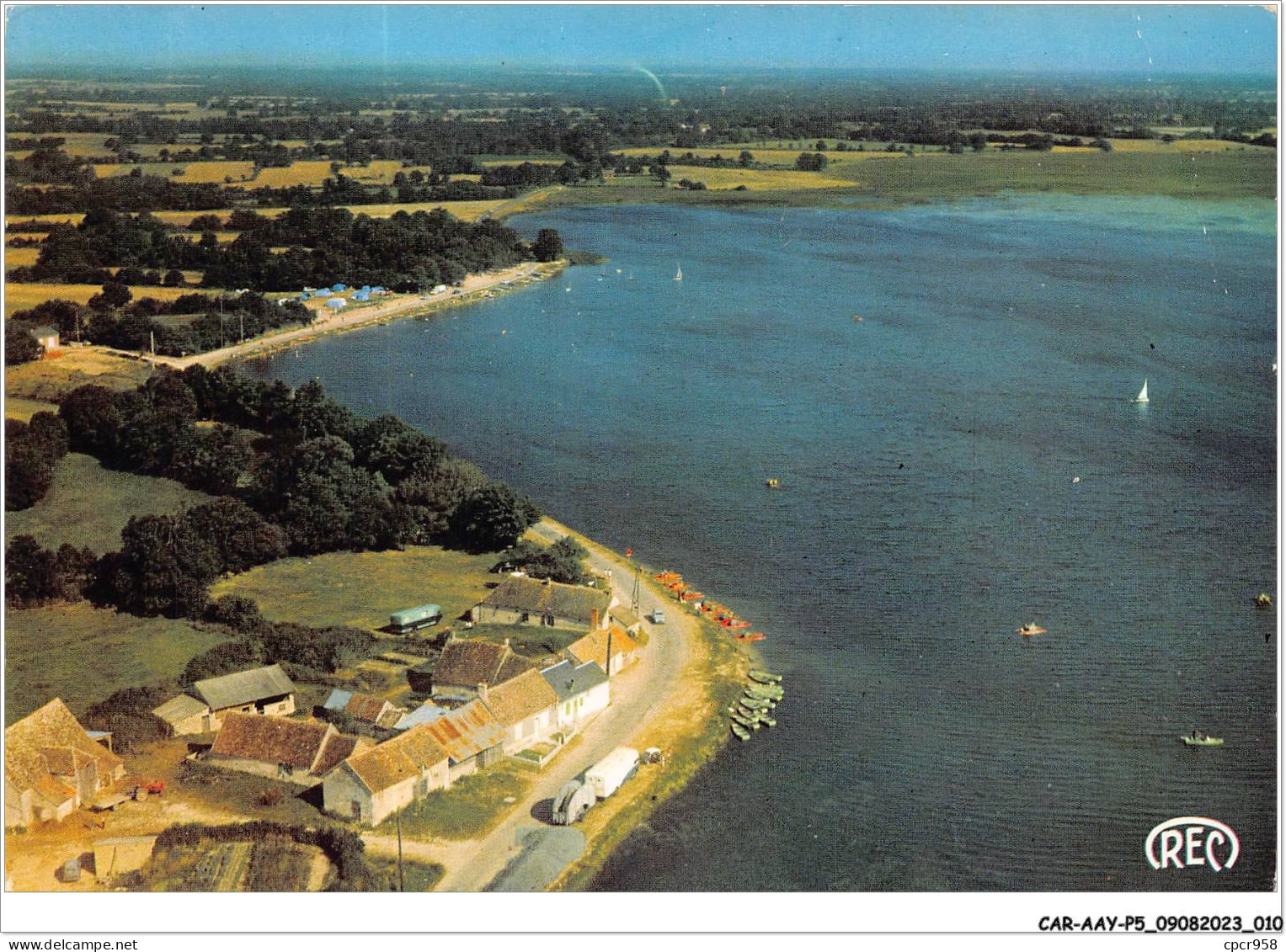 CAR-AAYP5-36-0306 - LE BERRY TOURISTIQUE - En Brenne - Etrang De La Gabriere - Vue Aerinne - Andere & Zonder Classificatie