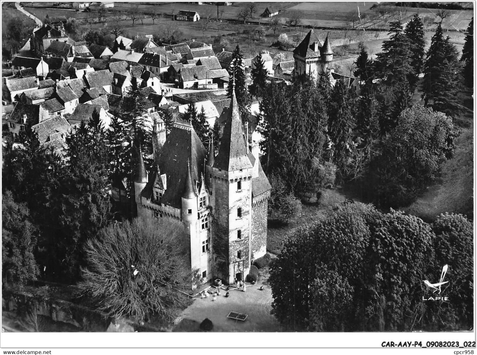 CAR-AAYP4-24-0228 - SAINT-LEON-SUR-YEZERE - Le Chateau De Clerans Du 15e Et 16e S - Andere & Zonder Classificatie