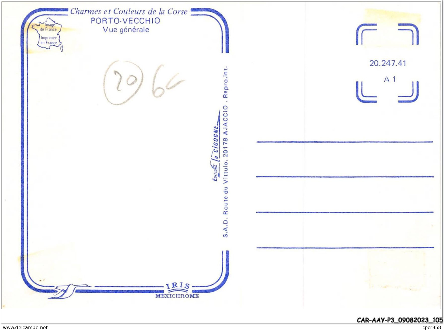 CAR-AAYP3-20-0195 - PORTO-VECCHIO - Vue Generale - Otros & Sin Clasificación