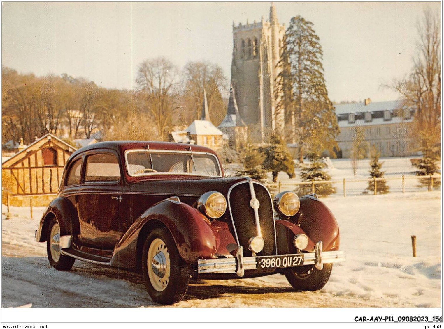 CAR-AAYP11-VOITURE-0859 - Musee Automobile De L'abbatiale - LE BEC-HELLOUIN - HOTCHKISS686 - Grand Sport 1937 - Voitures De Tourisme