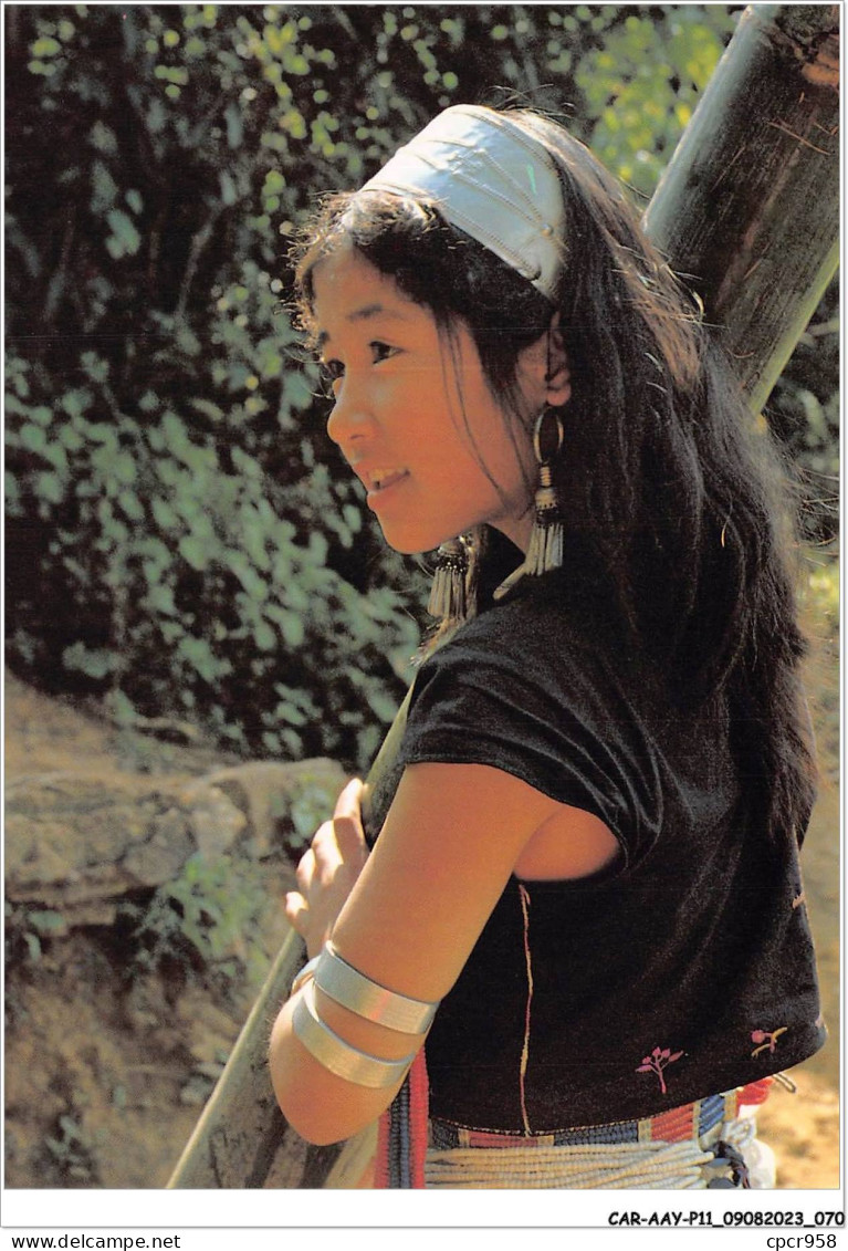 CAR-AAYP11-CHINE-0816 - A Young Girl Of The Wa Nationality - Which Lives In Yunnan Province - Chine