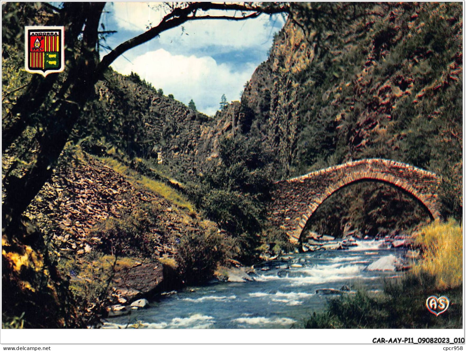 CAR-AAYP11-ANDORRE-0786 - VALLS D'ANDORRA - LA MASSANA - Pont Roman De St-ANTOINE - Andorre