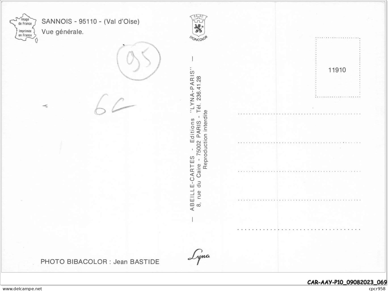 CAR-AAYP10-95-0741 - SANNOIS - Vue Generale - Sannois
