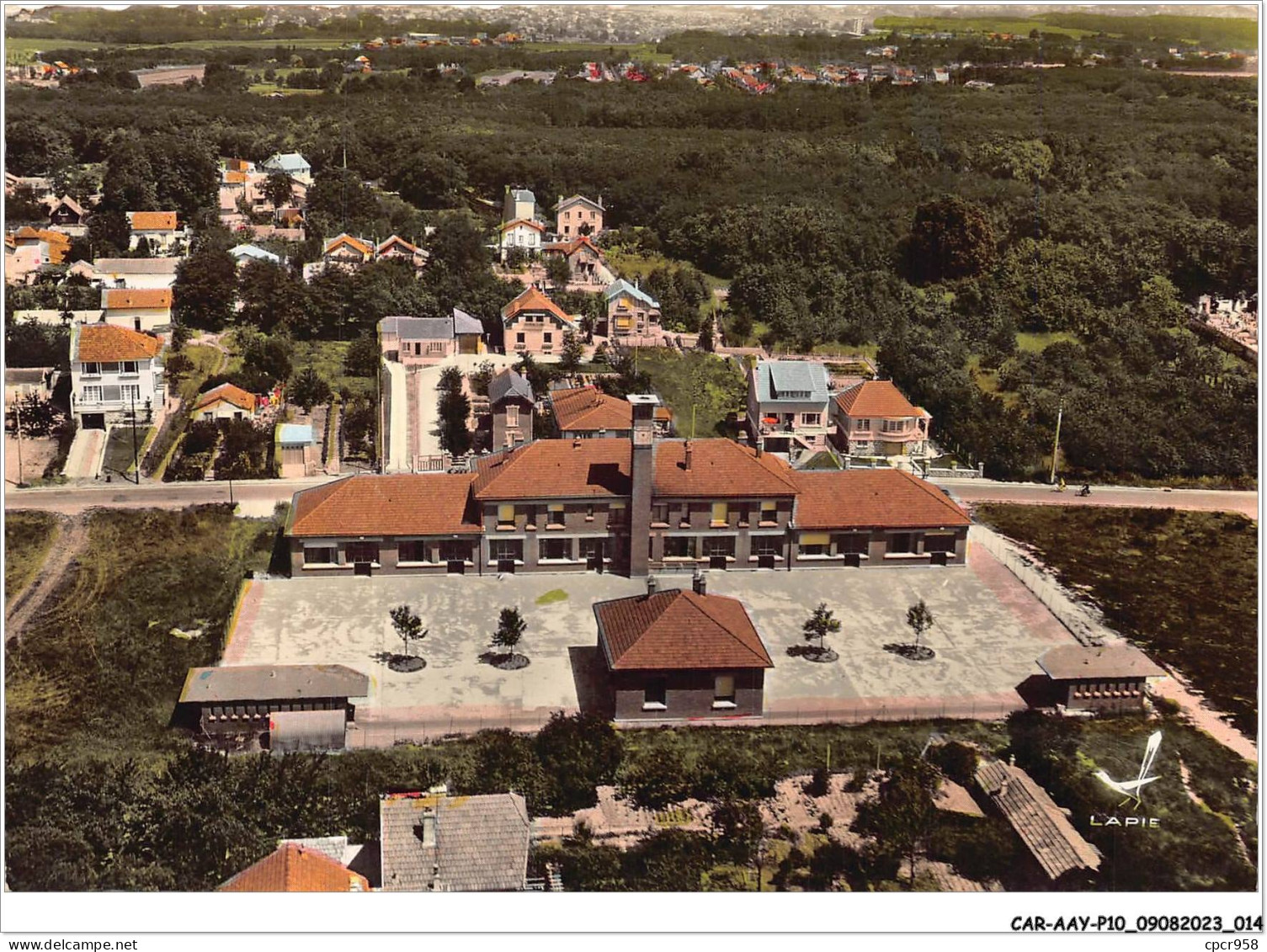 CAR-AAYP10-95-0714 - MONTIGNY-LES-CORMEILLES - Le Groupe Scolaire - Montigny Les Cormeilles