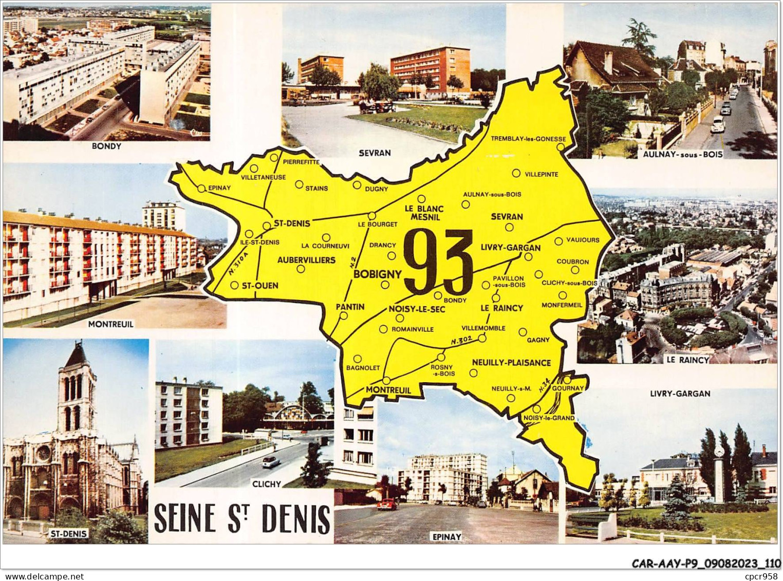 CAR-AAYP9-93-0682 - SEINE-SAINT-DENIS - Saint Denis