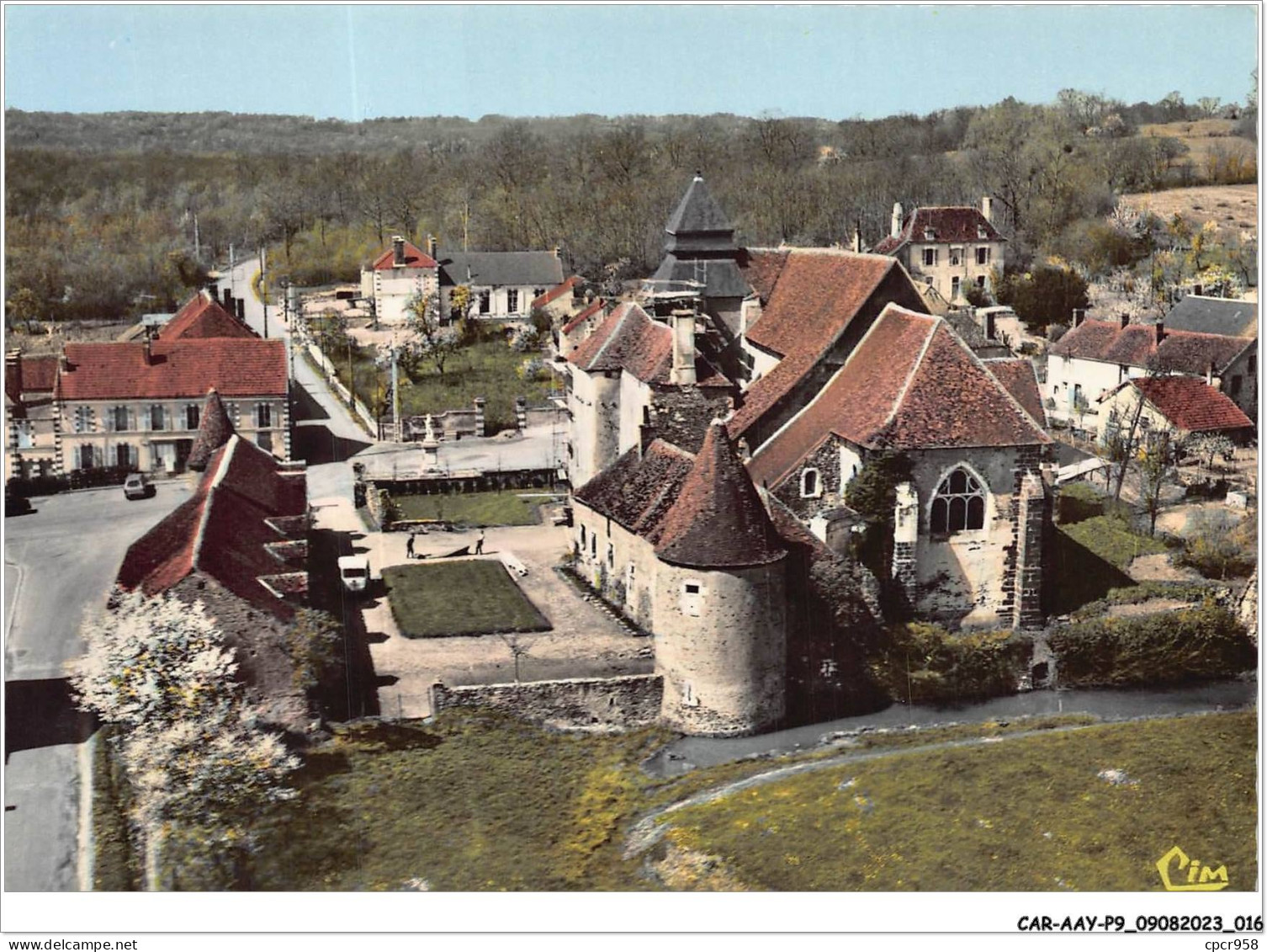 CAR-AAYP9-89-0635 - DIGES - Le Chateau - Vue Aerienne - Autres & Non Classés