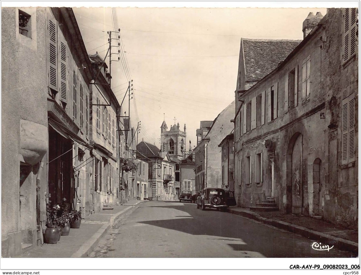 CAR-AAYP9-89-0630 - IRANCY - La Grande Rue - A Droite - Vieille Maison Ou Naquit Soufflot - Other & Unclassified