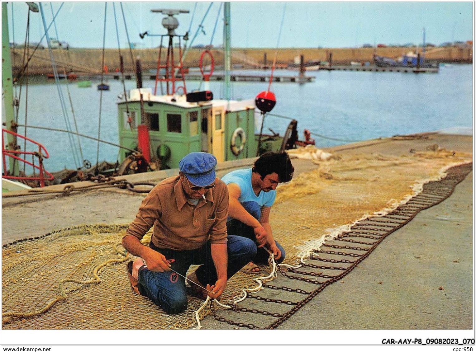 CAR-AAYP8-85-0579 - NOIRMOUTIER - Ravautage Des Filets - Noirmoutier