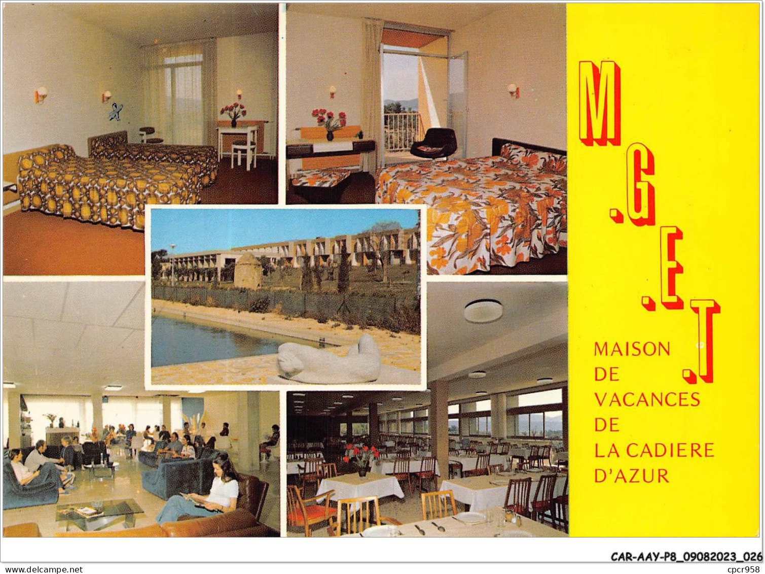 CAR-AAYP8-83-0557 - MGET - Maison De Vacances De La Cadiere D'Azur - Autres & Non Classés