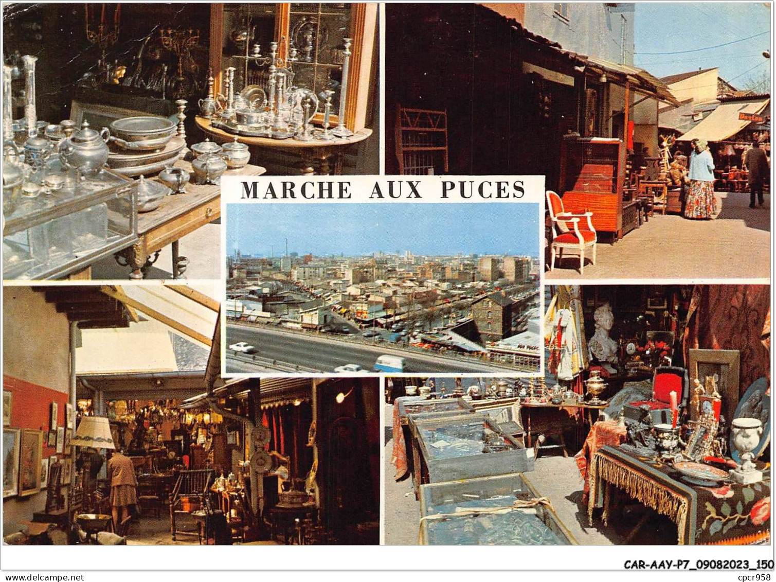 CAR-AAYP7-75-0533 - PARIS - Le Marché Au Puces - Mehransichten, Panoramakarten