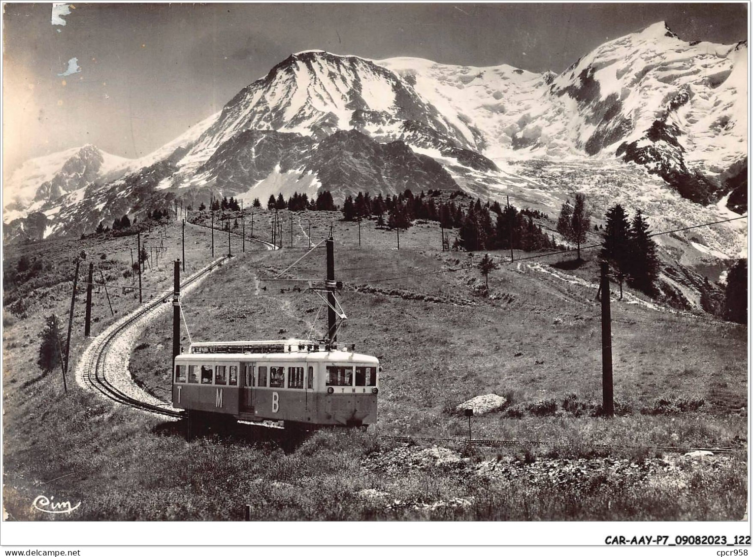 CAR-AAYP7-74-0519 - SAINT-GERVAIS - LE NID-D'AIGLE - Glacier De Bionnasary - Le Tramway - Saint-Gervais-les-Bains