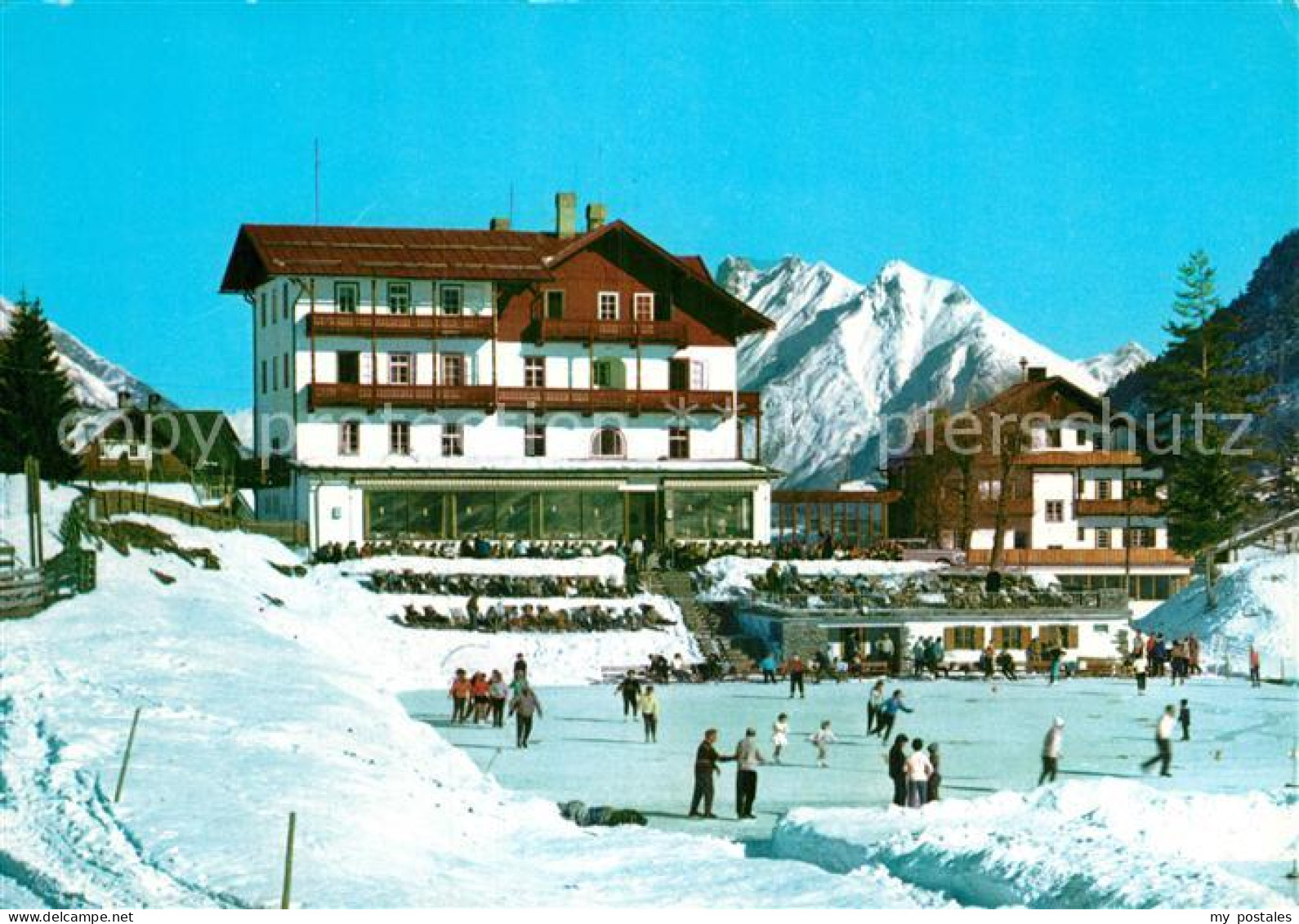 72947081 Seefeld Tirol Hotel Wetterstein Eisbahn Seefeld In Tirol - Sonstige & Ohne Zuordnung