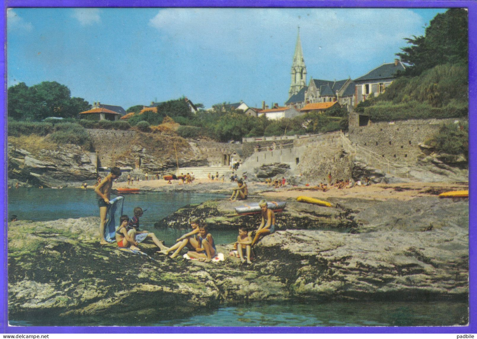 Carte Postale 44. Sainte-Marie-sur-mer  Et Plage Du Mombeau  Très Beau Plan - Other & Unclassified