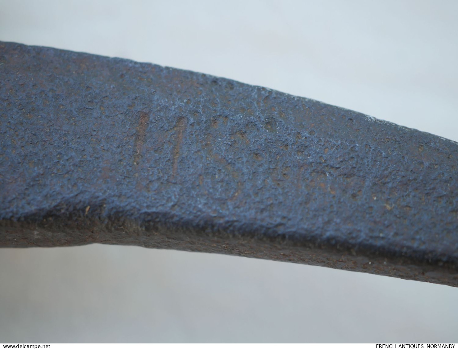 US ARMY - INTRENCHING PICK MATTOCK  M1910 piochon US Provenance Normandie 44 WWII ref SLO0922PIO002