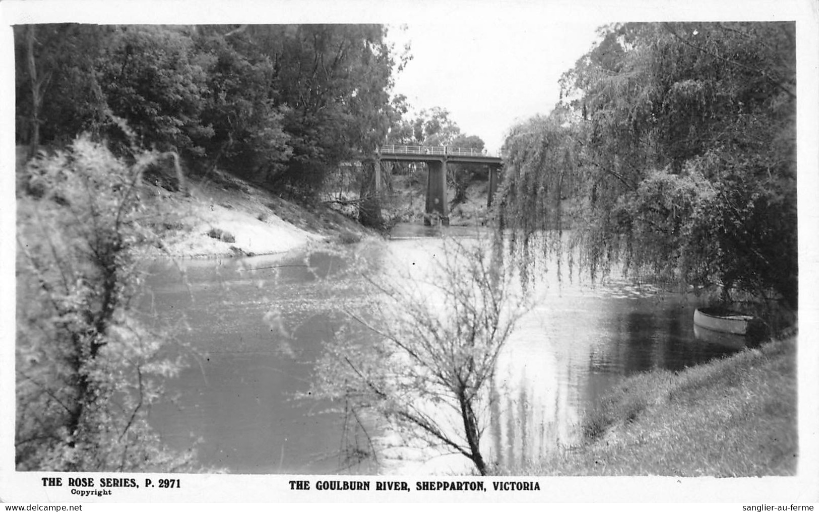 CPA AUSTRALIE / THE GOULBURN RIVER / SHEPPARTON / VICTORIA - Sonstige & Ohne Zuordnung