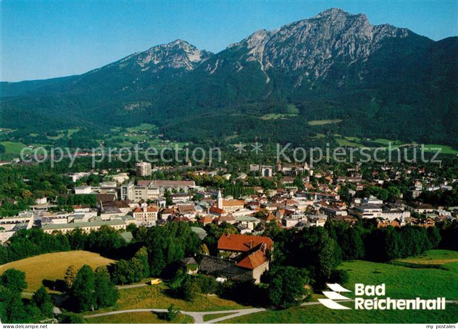 72946933 Bad Reichenhall Panorama Schloss Gruttenstein Zwiesel Hochstaufen Bad R - Bad Reichenhall