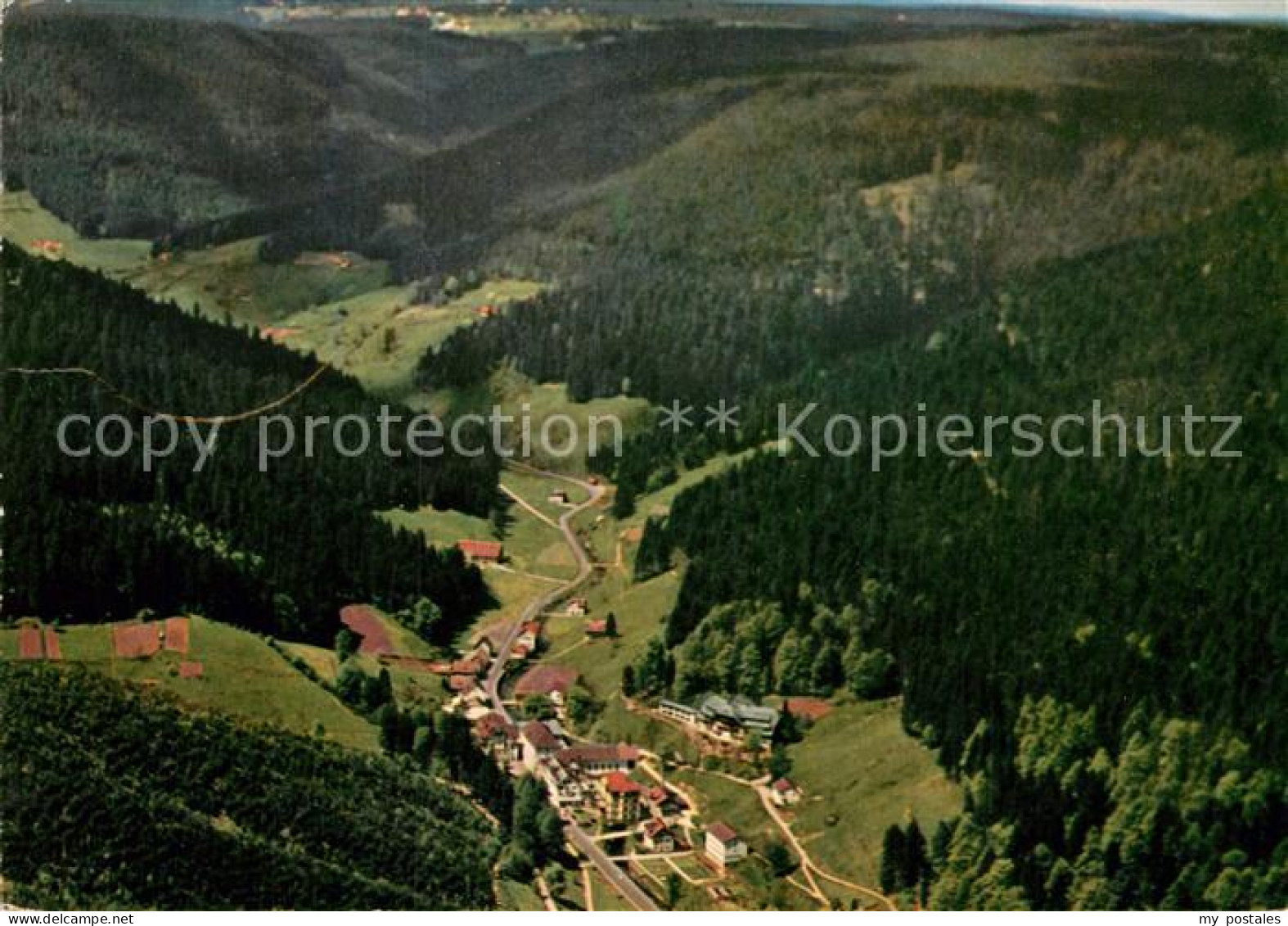 72946914 Bad Rippoldsau Schwarzwald Fliegeraufnahme Kniebis Bad Rippoldsau - Andere & Zonder Classificatie