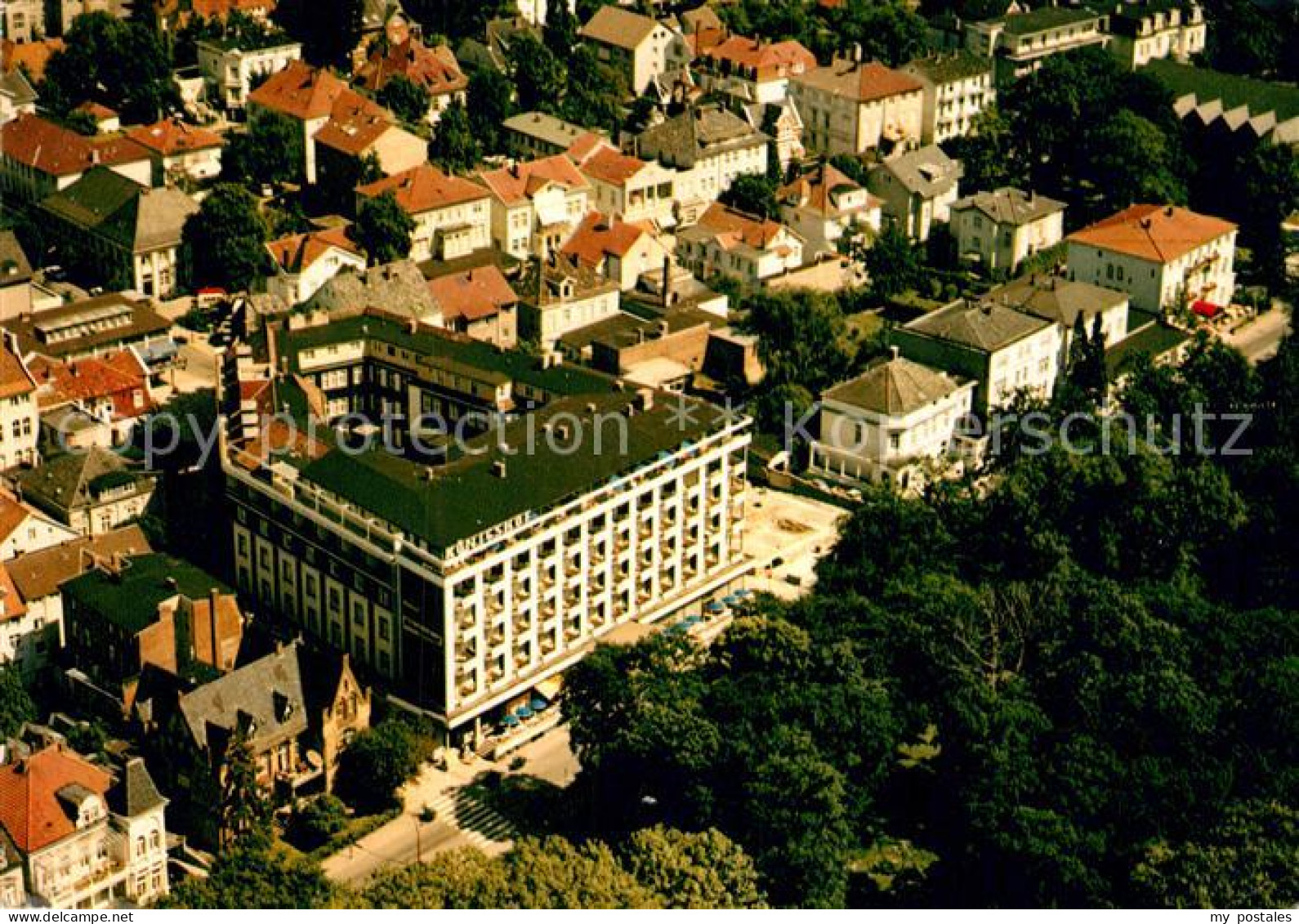 72946910 Bad Oeynhausen Fliegeraufnahme Hotel Koenigshof Bad Oeynhausen - Bad Oeynhausen