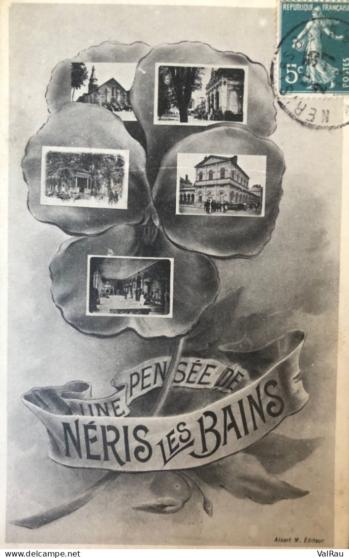 Une Pensée De Néris Les Bains - Souvenir De...