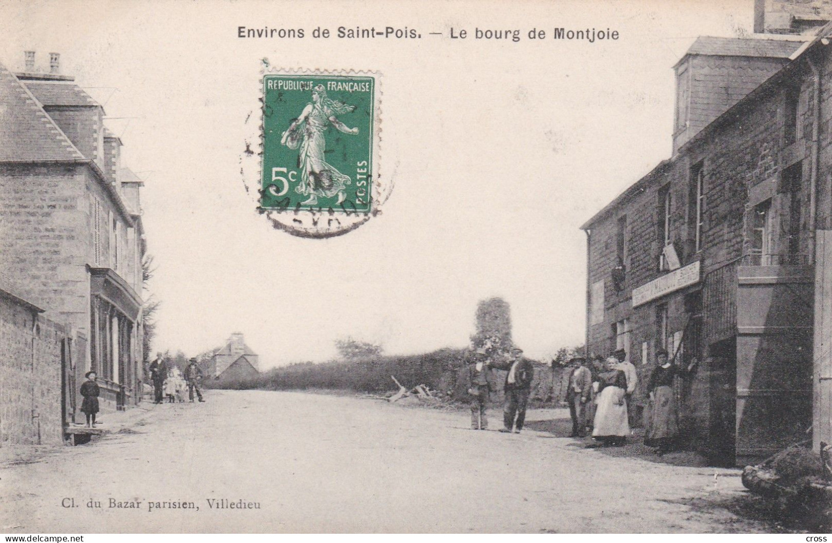 50 - SAINT POIS  LA BOUCHERIE LE BOURG DE MONTJOIE - Other & Unclassified