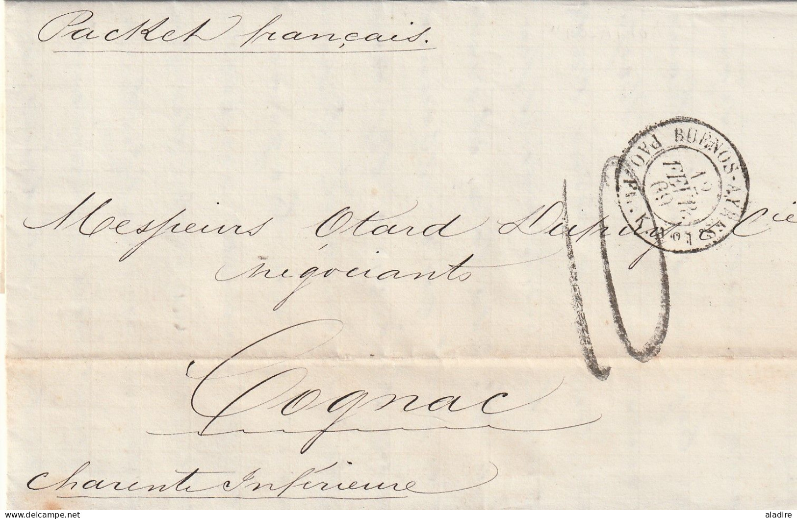 1858 /1939 - Collection De 9 Lettres, Entiers Et Enveloppes (+ 3 En Cadeau) - Lignes Maritimes Françaises ARGENTINE - Posta Marittima