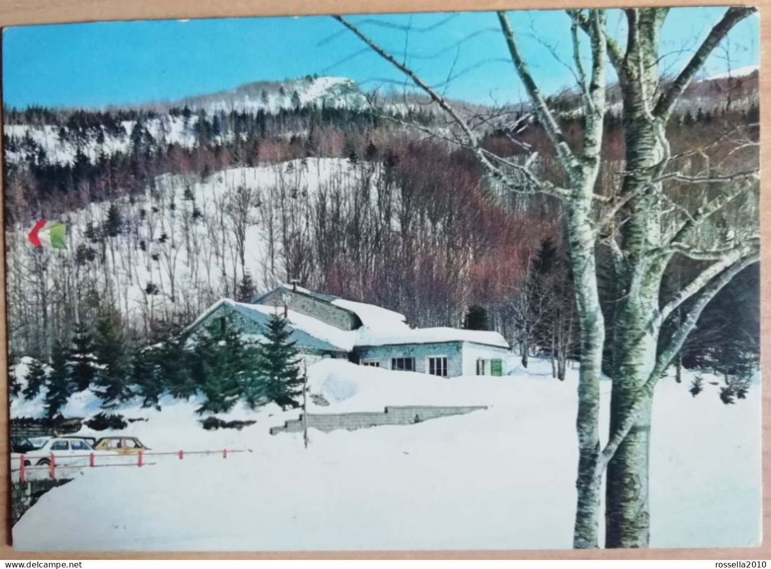 CARTOLINA ITALIA 1981 BOLOGNA ALTO APPENNINO VAL CARLINA RIFUGIO CAVONE Italy Postcard ITALIEN Ansichtskarten - Bologna