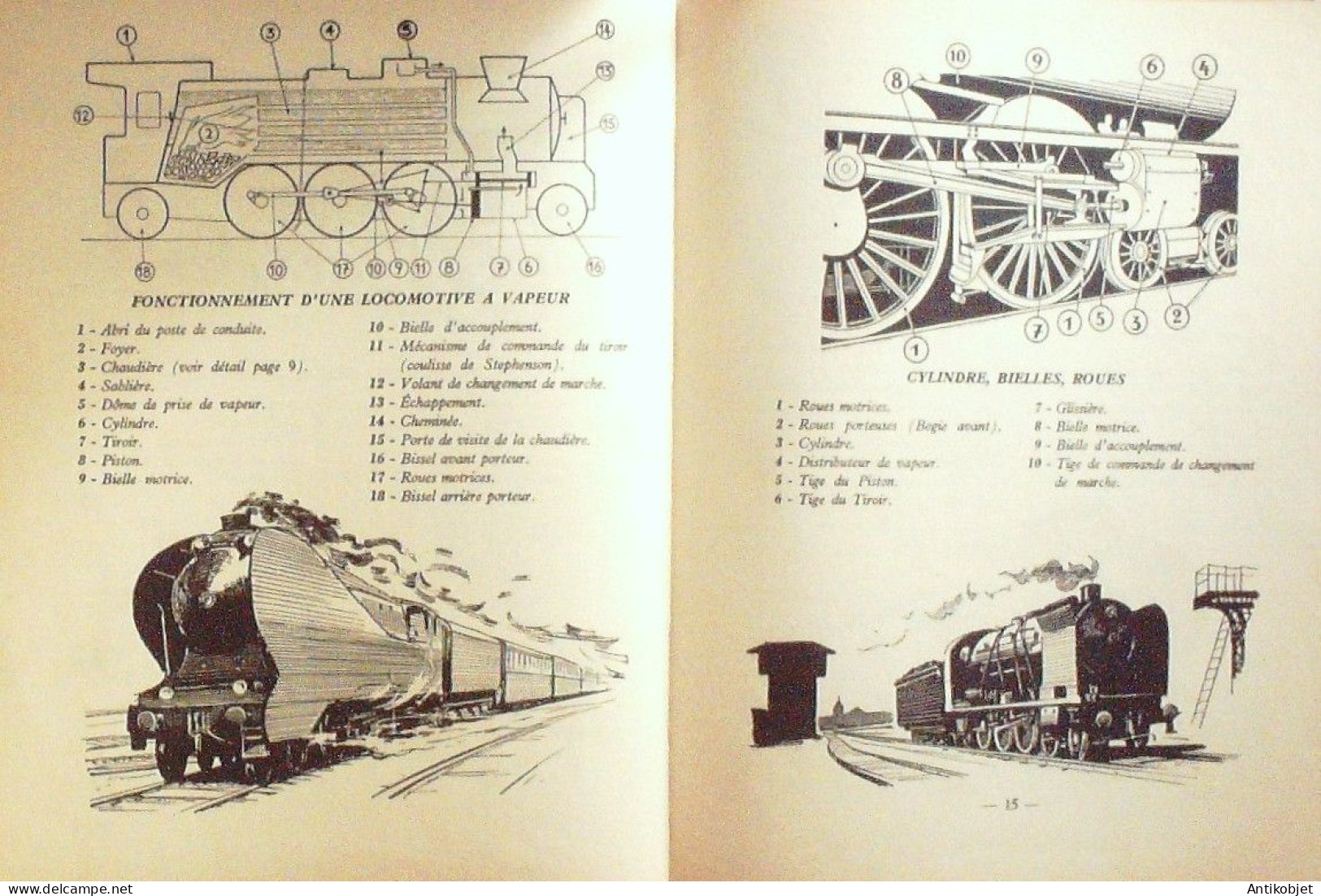 Dominique Prend Le Train Illustré Par Galland GALLAND André Eo 1947 - 1901-1940