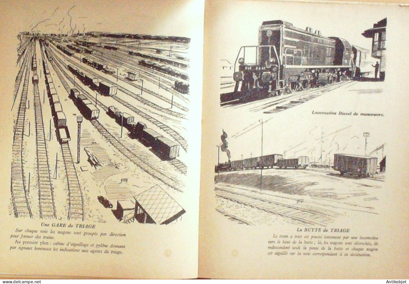 Dominique Prend Le Train Illustré Par Galland GALLAND André Eo 1947 - 1901-1940