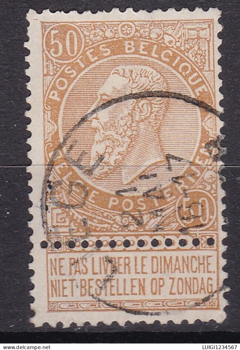 UNIFICATO Nr 62 Usato - 1884-1891 Leopold II.