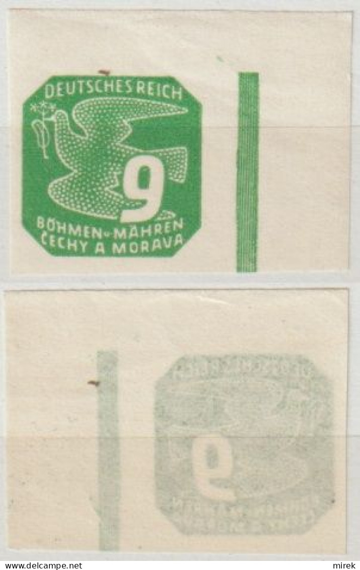 098/ Pof. NV 13, Translucent Paper - Unused Stamps