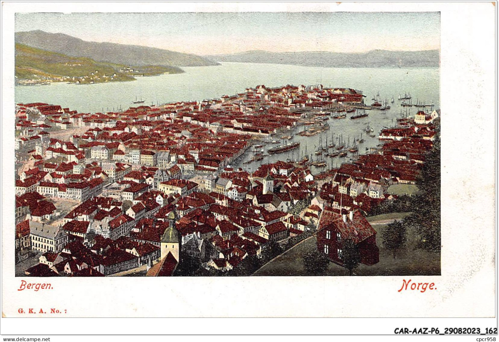 CAR-AAZP6-0488 - NORVEGE - BERGEN  - Norway