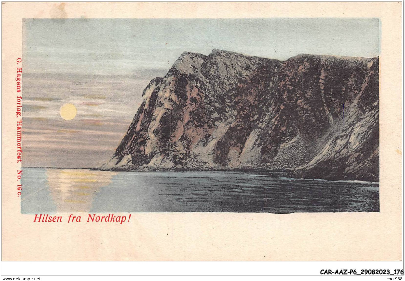 CAR-AAZP6-0495 - NORVEGE - Hilsen Fra Nordkap - Norvège