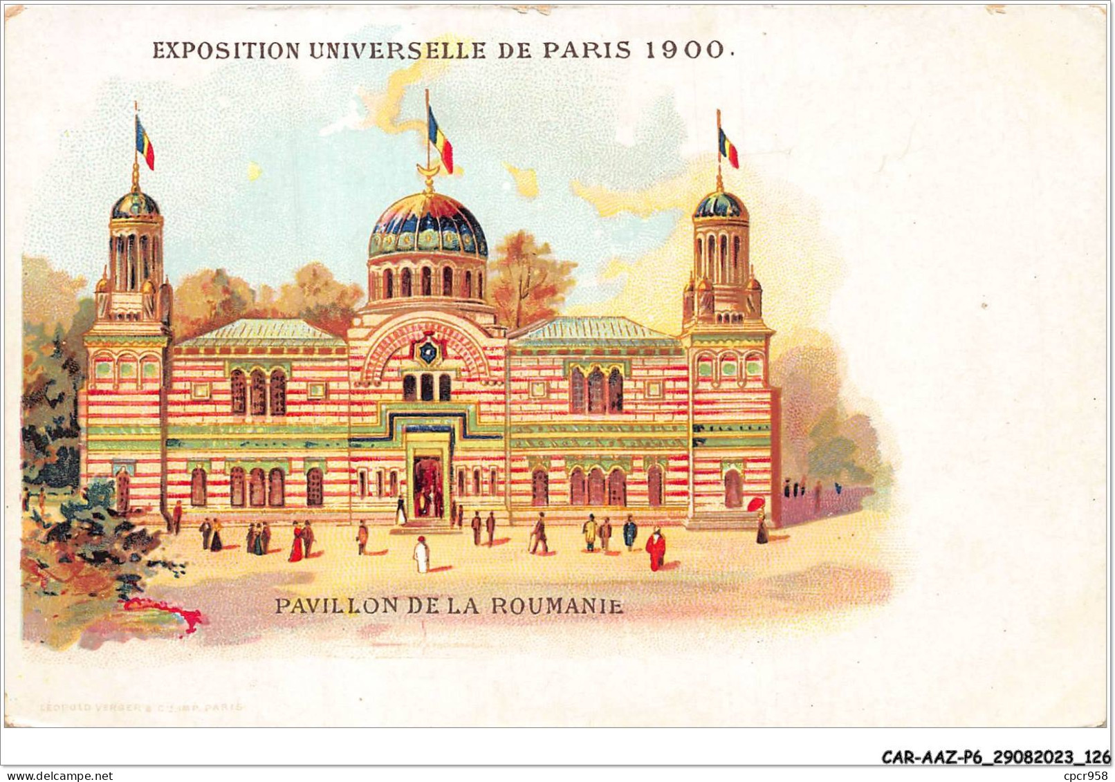 CAR-AAZP6-0470 - ROUMANIE - Exposition Universelle De Paris 1900 - Pavillon De La Roumanie  - Romania